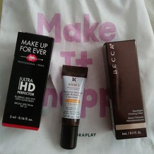 Sample size makeup and skincare